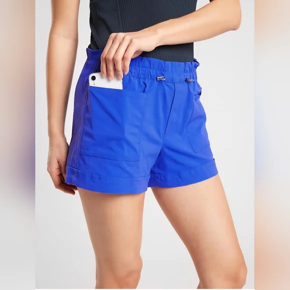 NWT Athleta Trekkie Paper Bag Short, Womens 8 - Picture 2 of 5